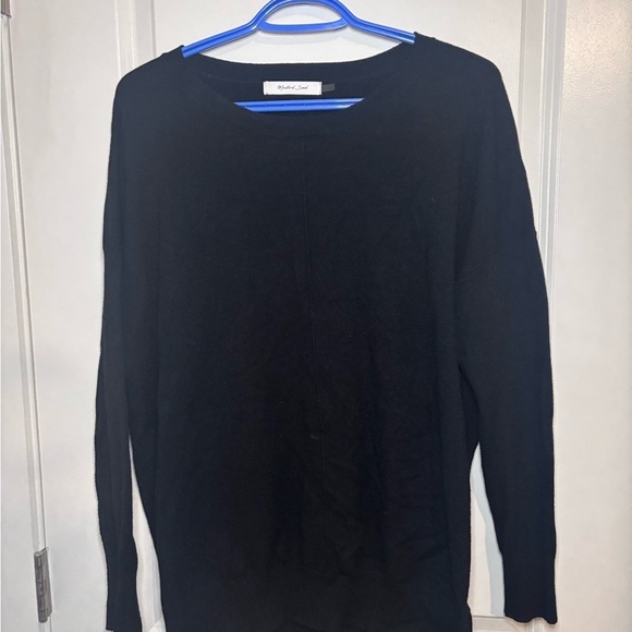Mustard Seed Sweaters - Mustard seed black oversized sweater